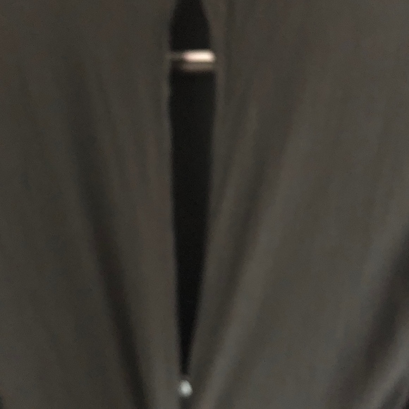 Zara Long Bell Sleeve Dress.  Black.  Size Medium - Picture 6 of 8